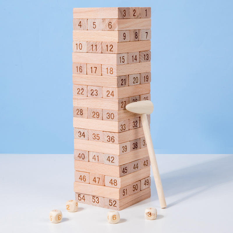 Wooden Animal Stacking Blocks SL-A-70  SL-A-71